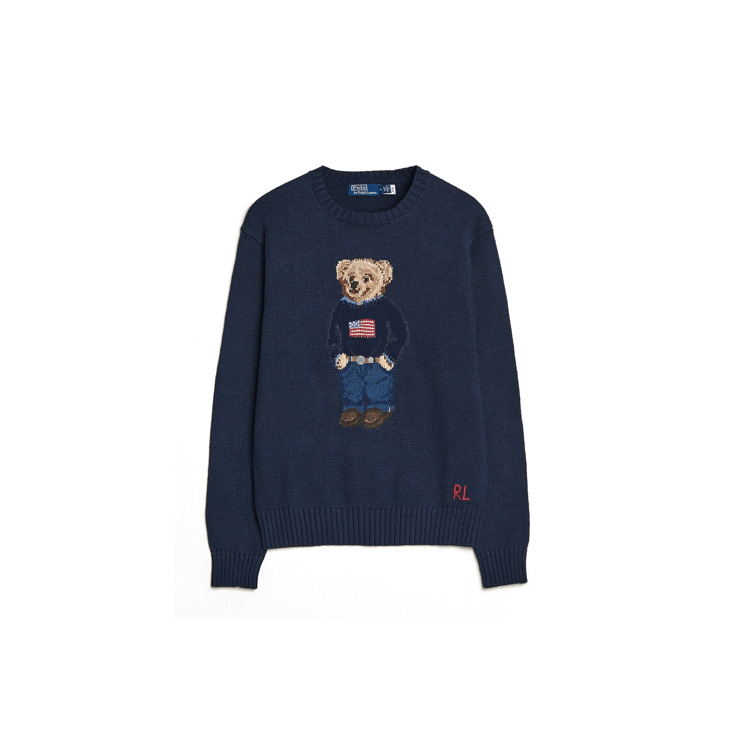 POLO RALPH LAUREN POLO BEAR KNIT SWEATER 211927070